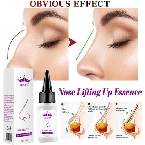 20g Nose Essence Natural Nose Up Heighten Rhinoplasty Reshape Essence Essential Collagen Oil Firming Face Seru Moisturizing T7V1