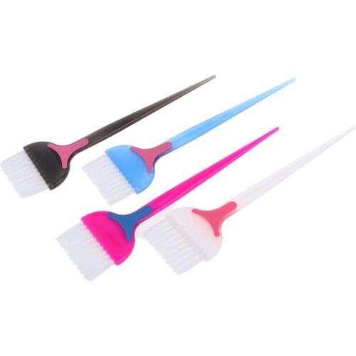 New 1PCS Combo Salon Hair Color Dye Tint Tool Kit Plastic Hair Dye Hairbrush Brush Hairdressing Brushes