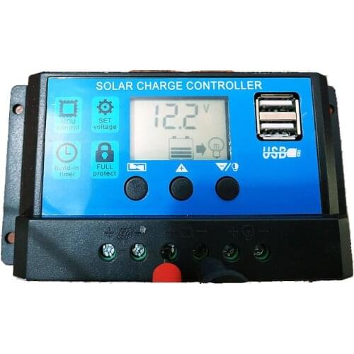 Solar Charge Controller Automatically Recognizes 12v24v36v48v60v Lead-lithium General Household Power Generation System