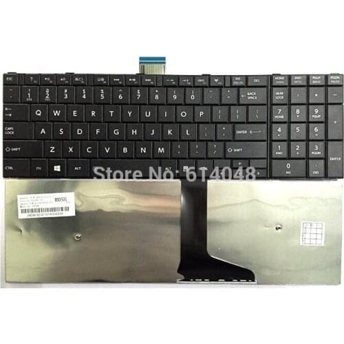 SSEA New US Keyboard For Toshiba Satellite C50 C50D C50-A C50D-A C55 C55T C55D black Keyboard