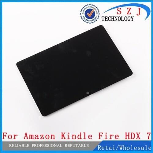 NewFor Amazon Kindle Fire HDX 7.0 HDX7 C9R6QM LCD Display Panel Screen + Digitizer Touch Sreen Glass Assembly Replacement