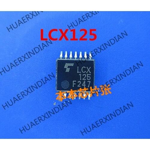 New TC74LCX125FT TC74LCX125 print LCX125 TSSOP-14 high quality