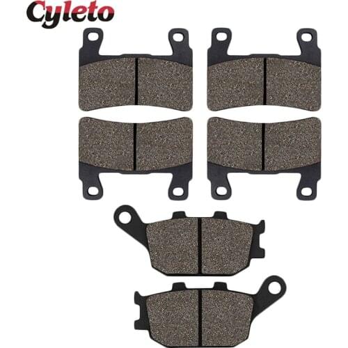 Motorcycle Front and Rear Brake Pads for Honda CB400 SF NC39 2004 2005 2006 CBR600 F4 F5 1999-2006 CB1300 Superfour 2003-2012