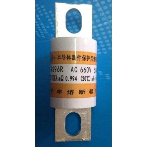Fuses: RS96R 50A 660V aR / RS96B 200A 660V / RS96B 300A 500V / RS96B 500A 690V / RS96K 250A 690V / RS96K 350A 690V aR