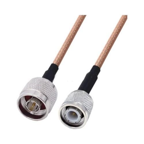 RG142 Cable N Male to TNC Male Connector RF Coaxial Jumper Pigtail Cable