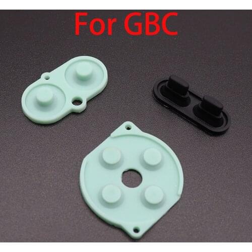 For Nintendo Game Boy Color/Colour Button Silicone Rubber Pad Conductive A B Select Start Rubber Button For GBC
