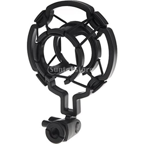 Universal Microphone Shock Mount Cradle Holder Clip Stand Mic