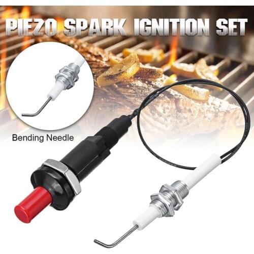 Universal 30cm Piezo Spark Ignition Set for Heater Radiator Gas Grill Cooker BBQ YS-BUY