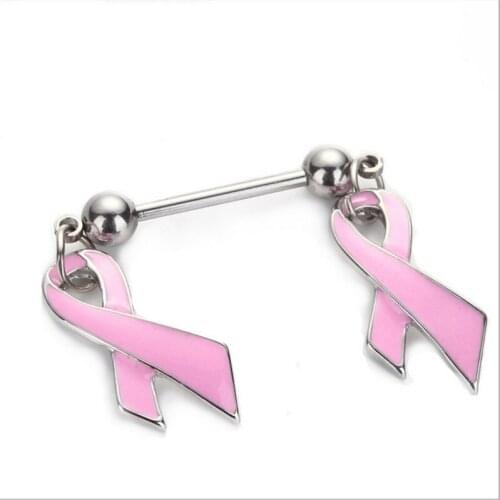 1 Piece New Fashion Stainless Steel BowKnot Nipple Rings Piercing Bar Sexy women Jewelry Creative Punk Body Jewellery Gifts