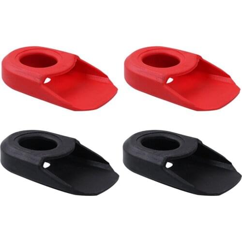 2-piece set of silicone mountain bike bicycle crank arm protective cover road bike universal protective cap riding accessories