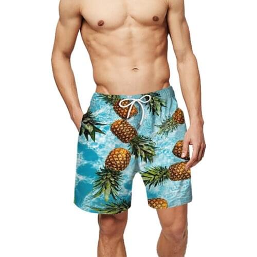 2019 NEW Quick Dry Summer Men Swimwear Men Beach Board Shorts Briefs For Men Swim Trunks Swim Shorts Beach Wear-E