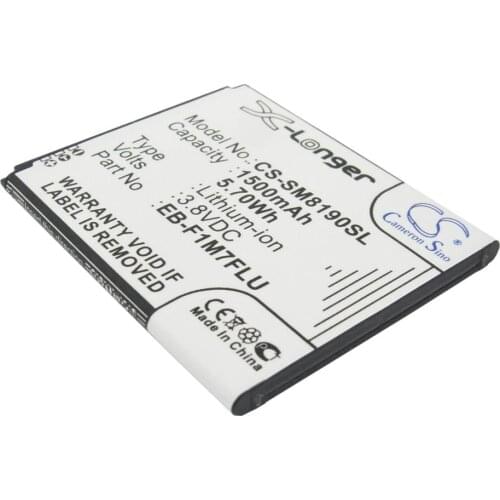 Cameron sino for SAMSUNG Galaxy S 3 Mini GT-I8190 GT-I8190T GT-I8200 GT-I8200L EB-F1M7FLU battery