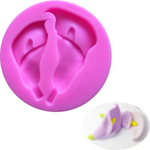 DIY fondant silicone mold Lily chocolate cake mold 15-259