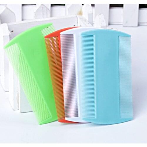 Double Sided Head Lice Comb Protable Fine Tooth Head Lice Flea Nit Hair Combs for Styling Tools Hair Comb for Kids Pet Cat Flea