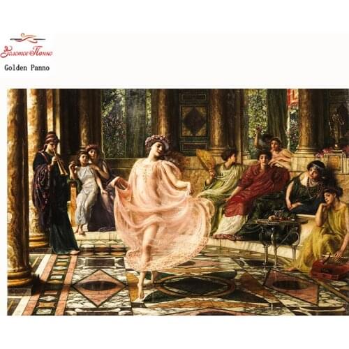 Golden Panno 100% Full DIY 5D Diamond Painting religion Patterns Cross Stitch Diamond Embroidery Patterns rhinestones Mosaic 07