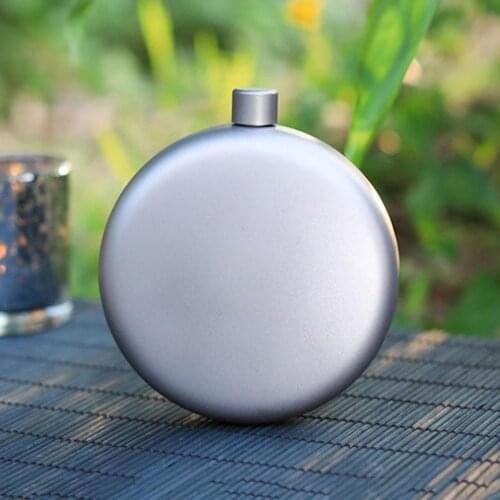 Pure Titanium Wine Pot 150ML Mini Titanium Wine Pot Bottle Funnel Camping Travel Picnic Drinkware Wine Cup