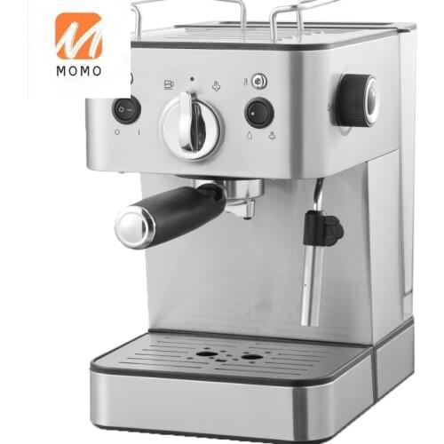 Coffee Machine Stainless SteelEspresso 2 Cups Km Watt Household Guangzhou 1.2L 15Bar Maker