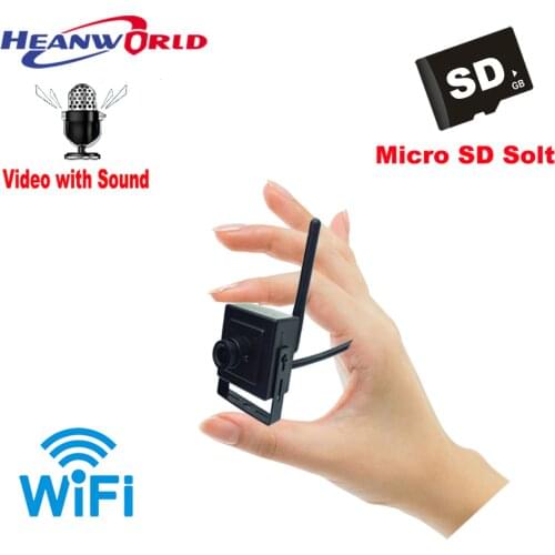 Mini IP Camera WiFi 720P Wireless Security Camera Audio CamHi App CCTV Surveillance Cam Support Micro SD Card Recording PC ONVIF