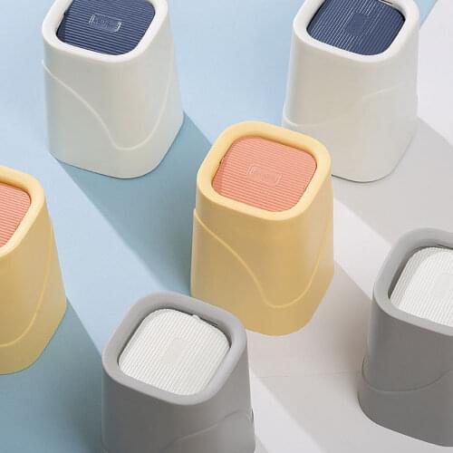 Mini Waste Bin Desktop Garbage Trash Can PP Home Office Trash Can Dustbin Basket Household Sundries Barrel Box Car Accessories