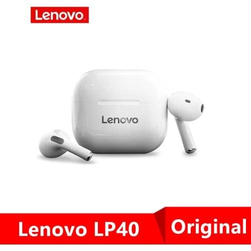 Original Lenovo lp40 Earphone Bluetooth With Mic Noise Reduction Gaming Earphones Stereo hi fi headphones Wireless earphones