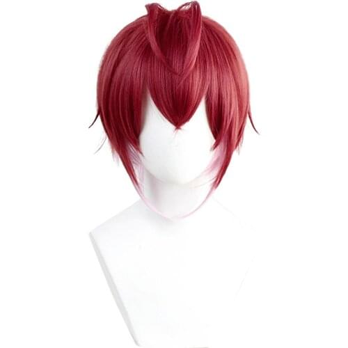 Anime Twisted Wonderland Cosplay Riddle Wig Halloween Carnival Wigs Cosplay Prop+Free Wig Cap