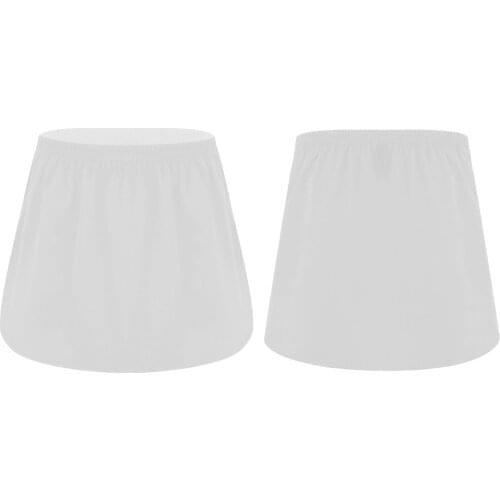 Half Slips Petticoat Women Underskirts with Elastic Waistband Curved Waist Skirt Fake Shirt Hem Skirt for Hoodies Sweater Dress