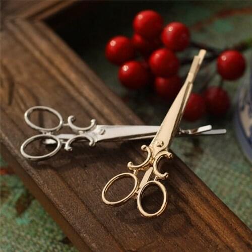 Creative Scissor Shape Hair Clips for Women Girls Hairpins Hair Accessories Headdress Spinki Do Wlosow Pinzas Para El Pelo Mujer