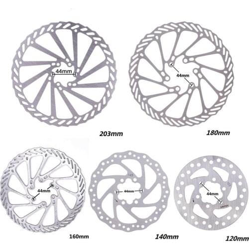 Bicycle Brakes Rotor Disc Brake Stainless Steel Hydraulic Brakes For 120/140/160/180/203mm Mountain Bike Cruiser Bicycle Part