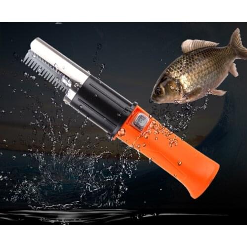 Fish Scale Scraping Machine Electric Scraping Fish Scales Machine Kitchen Scaling Fish Tool Cordless Fishing Scaler