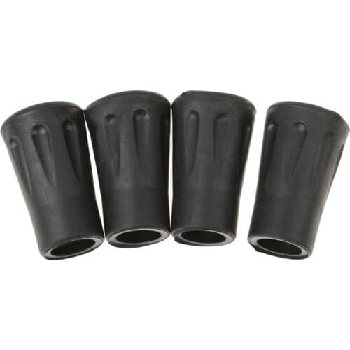 XSXS--4 pcs Replacement Rubber Tips End for Hiking Stick Walking Trekking Poles 4cm