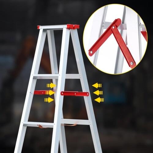 2pcs Folding step ladder Reinforced Tie rod metal Fixed support hinge locator Connector for A-type Aluminum Ladder Accessories