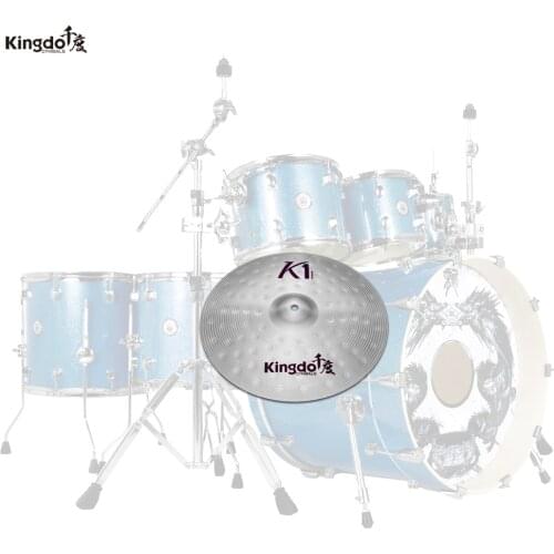 Kingdo cheap K1 series alloy silence sound 8" splash cymbal for drums set