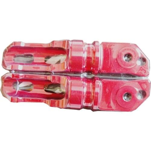 Red CNC Rear Passenger Foot Pegs Footrests For RVT1000R - RC51 2000-2006 CB1100 2013 CB1000 1994-1995 VFR1200F 2010