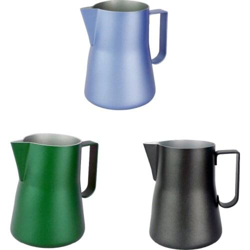 Milk Bubble Cup Coffee Latte Pitcher Milk Frothing Jug Espresso Coffee Pitcher Pull Flower Cup Stainless Steel Coffeware