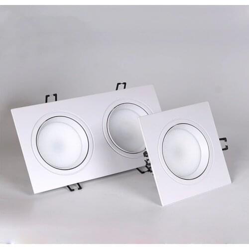 Led Downlight Square Dimmable cob Spot 5w 7w 10w 20w ac85-265V ceiling recessed Indoor Lighting
