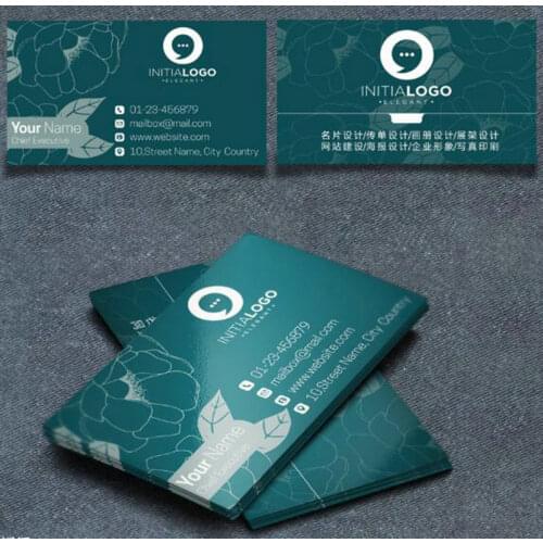 Craft Paper 300GSM Paper Waterproof Private Custom Design 100/200/500Sheets 90X54MM Custom Business Cards Logo Card Calling Card