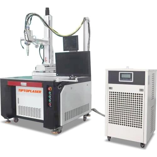 Automatic Metal Stainless Steel Carbon Steel Welding Machine Price 4 Axis Fiber Laser Welder