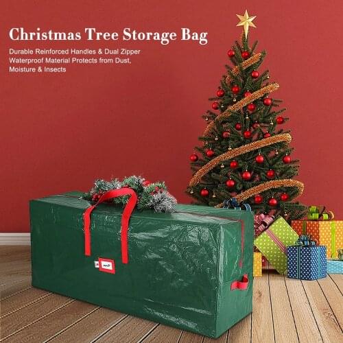 Large-capacity Christmas Tree Storage Bag Dustproof Cover Protect Waterproof Quilt Clothes Sundries Warehouse Storage Organizer