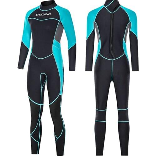 Windsurf Women Kitesurf Wetsuit 3MM Neoprene Wakeboard Surf Snorkeling Scuba Body Suit Clothes Underwater Fishing Spearfishing