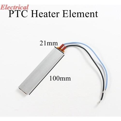 1pc Thermostat PTC Aluminum Heating Ceramic Heater For Crimper 220V 170C / 220V 200C / 220V 230C / 220V 270C 100*21*5mm