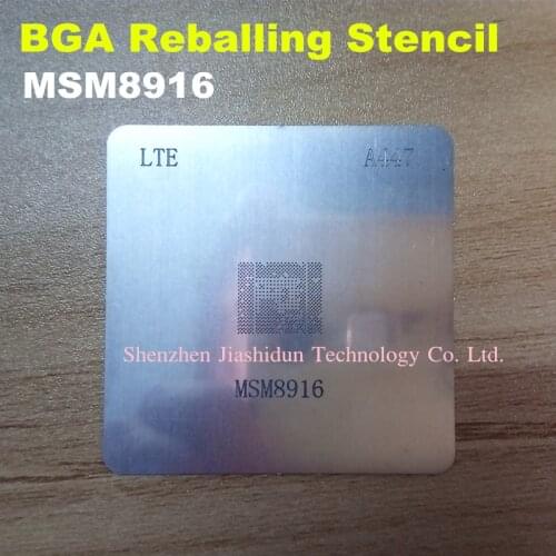 2pcs/lot BGA Reballing Stencil dedicate kit for MSM8916 MSM8939 MSM8216 CPU directly heating Reball Tool high quality