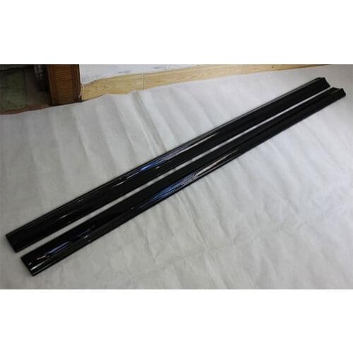 For Benz C Class W204 C204 C300 C63 AMG 2012-2014 Carbon Fiber / FRP Side Skirt Bumper Lip Body Kit