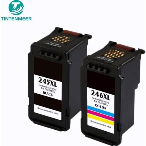 TINTENMEER ink cartridge pg 245 cl 246 compatible for canon iP2820 MX490 MX492 TR4520 TS202 TS302 TS3120 TS3122 printer