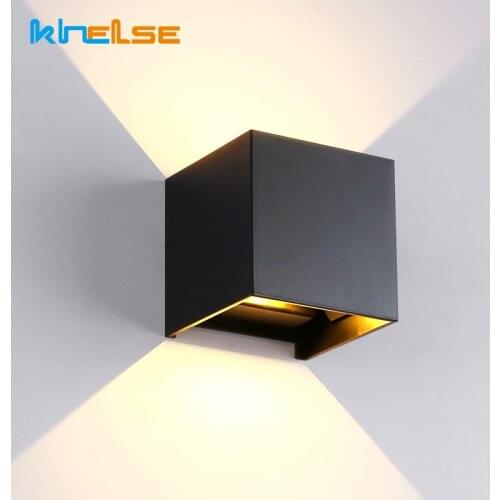 IP65 Outdoor LED Wall Light 6W Waterproof Exterior Garden Wall Lamp Modern Nordic Porch Bathroom AC90~260V Living Wall Lighting