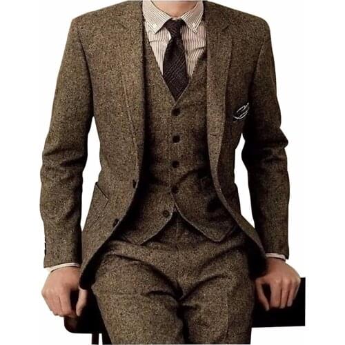 LEOSOXS Mens Wedding Suits