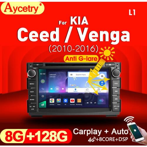 PX6 car radio 2 din android 10 with screen For Kia Ceed Venga 2010-2016 2DIN autoradio auto audio stereo intelligent system Dvd