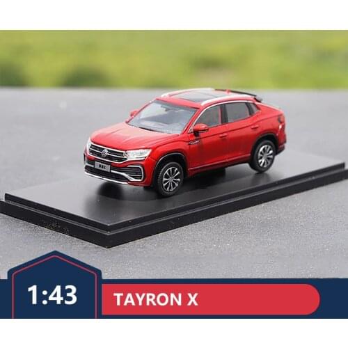 1:43 original FAW-Volkswagen Discovery X car model TAYRON X off-road vehicle SUV alloy simulation car model