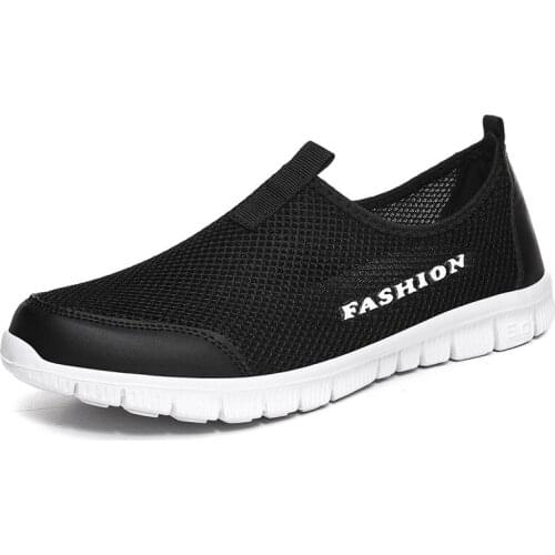 2021Summer Mens And Womens Fashion Casual Shoes Mesh Shoes Breathable Non-Slip LoafersZapatillas Hombre