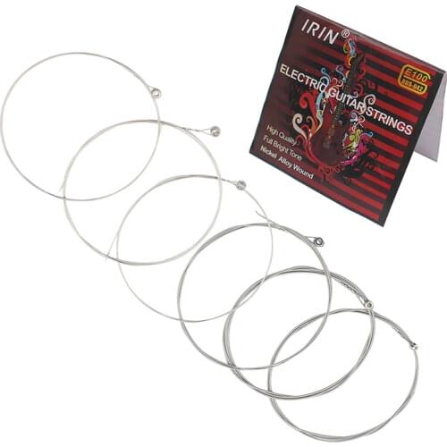 NEW!!! 1 set IRIN E100 Music Instrument Steel Strings for Electric Guitar 0.009-0.042 Inch strings for guitar