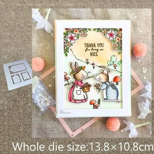 New Design Craft Metal Cutting Dies tags photo frame decoration scrapbook die cuts Album Paper Card Craft Embossing die cuts